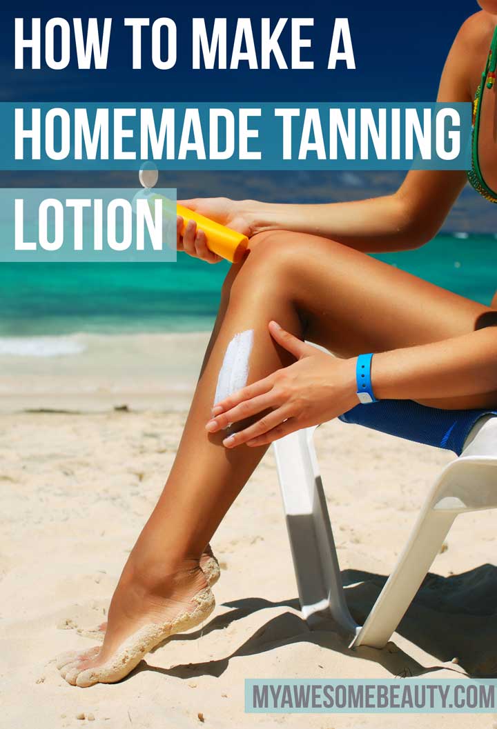 homemade tanning lotion recipe