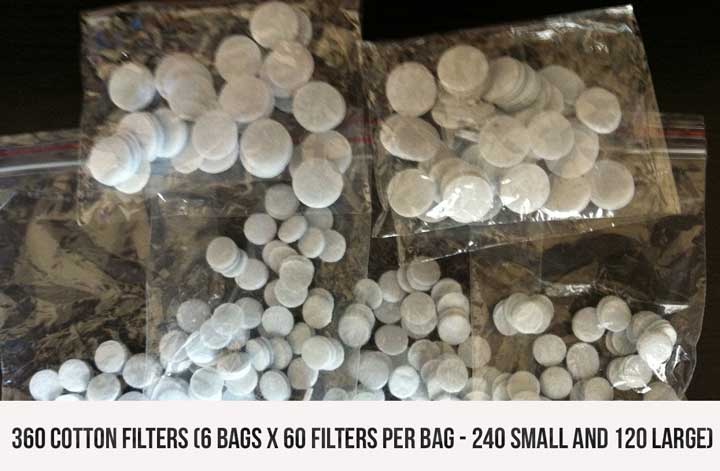 cotton filters