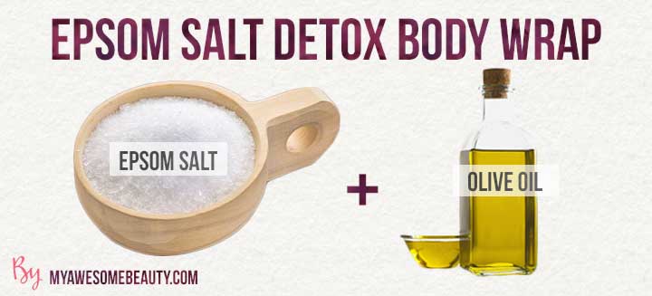 epsom salt sea detox body wrap recipe