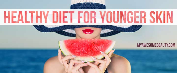 healthy diet for younger skin