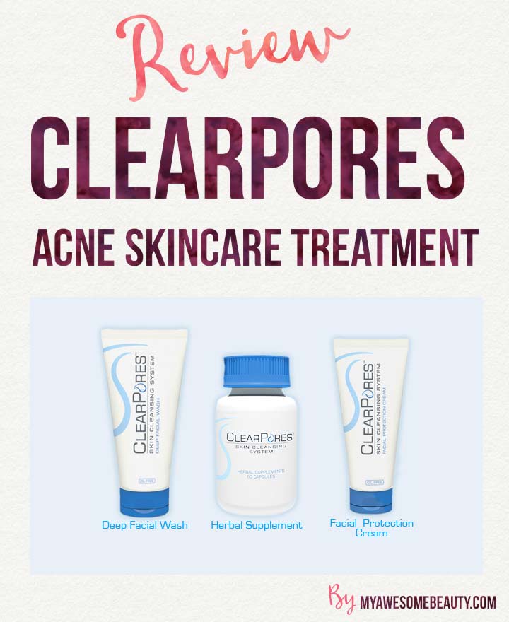 Clearpores acne skincare treatment