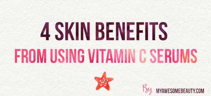 skin benefits from using vitamin C serums