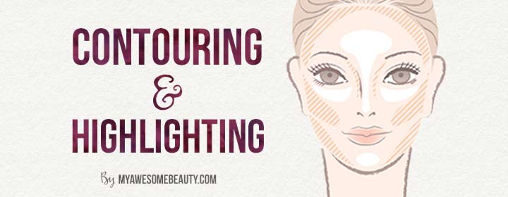 face contouring and highlighting