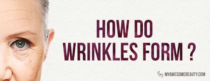 how do wrinkles form ?