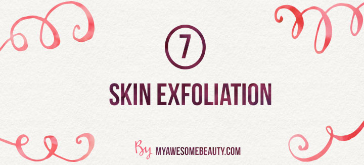 skin exfoliation