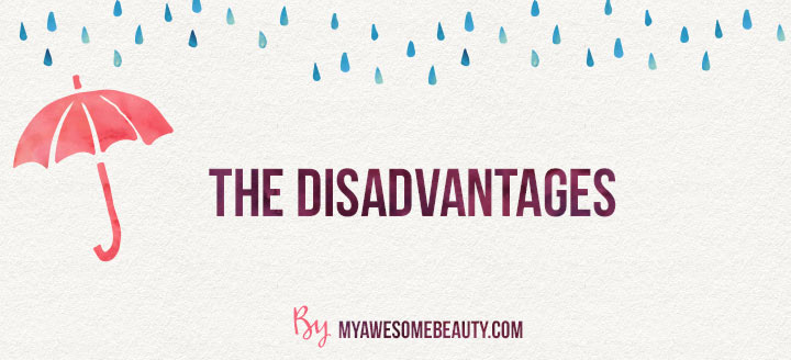 the disadvantages of tears
