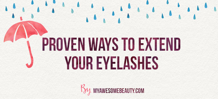 proven ways to extend your eyelashes