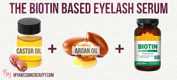 the biotin based eyelash serum